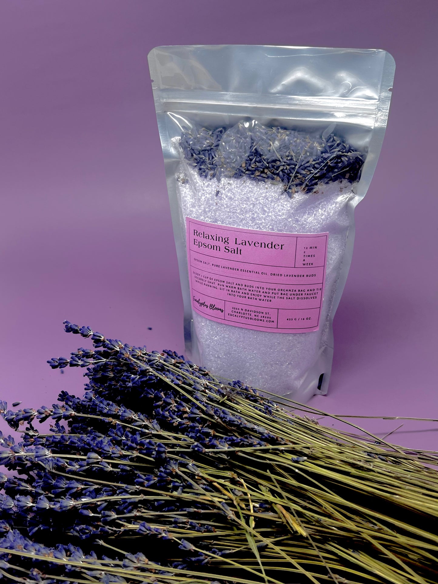 Lavender Epsom Salt