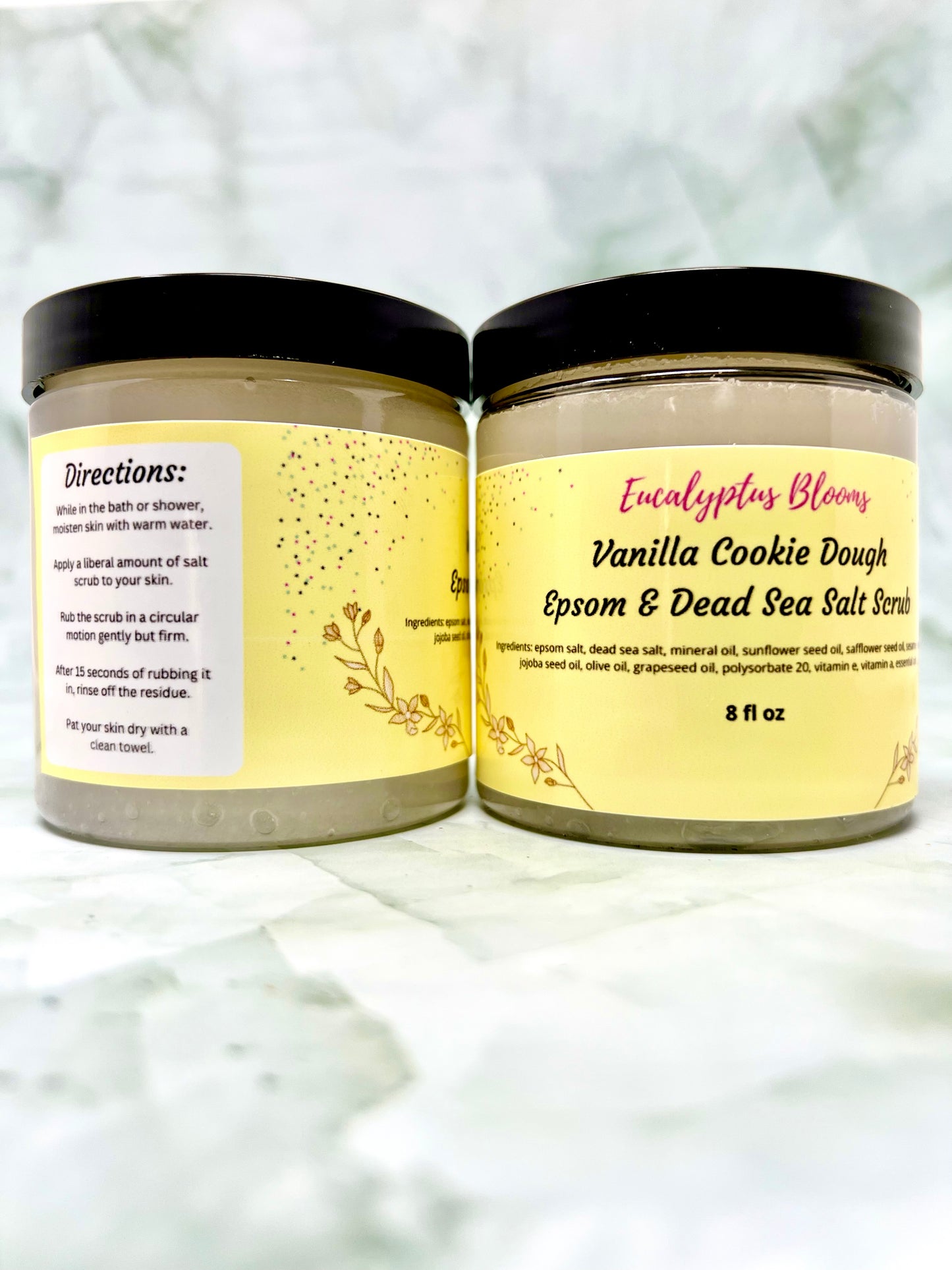 Vanilla Cookie Dough Salt Scrub